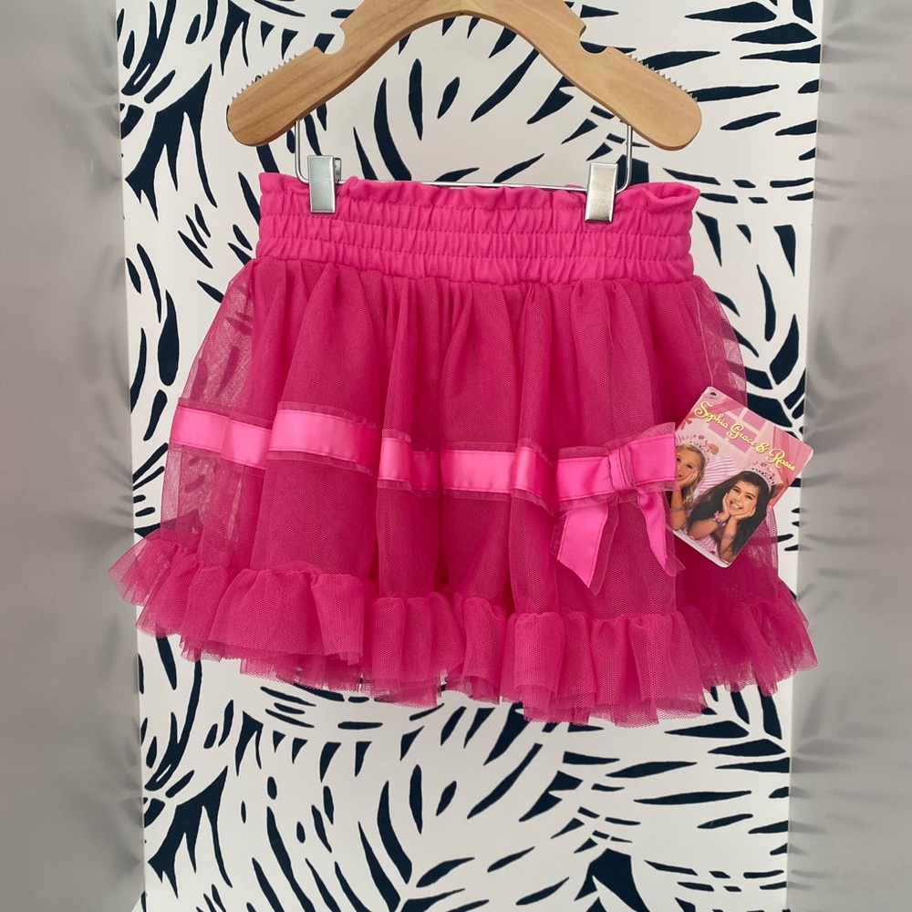 ❤️NEW❤️Pink Ribbon Tutu Skirt